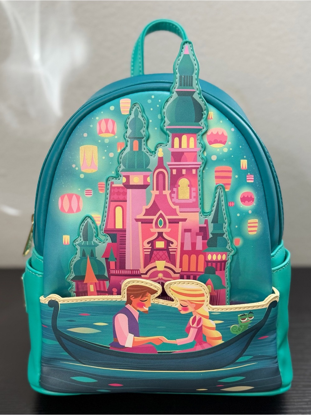 Loungefly Disney Tangled Repunzel Castle Mini Backpack